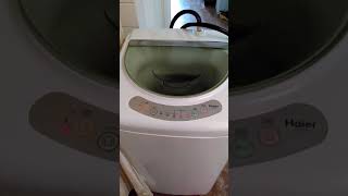 My Haier mini washer after 3 years of use.