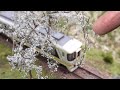 会津鉄道の春の風景を100均ケースに再現!