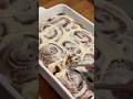 the fluffiest cinnamon rolls #baking #cookwithme #cinnamonrolls #easyrecipe