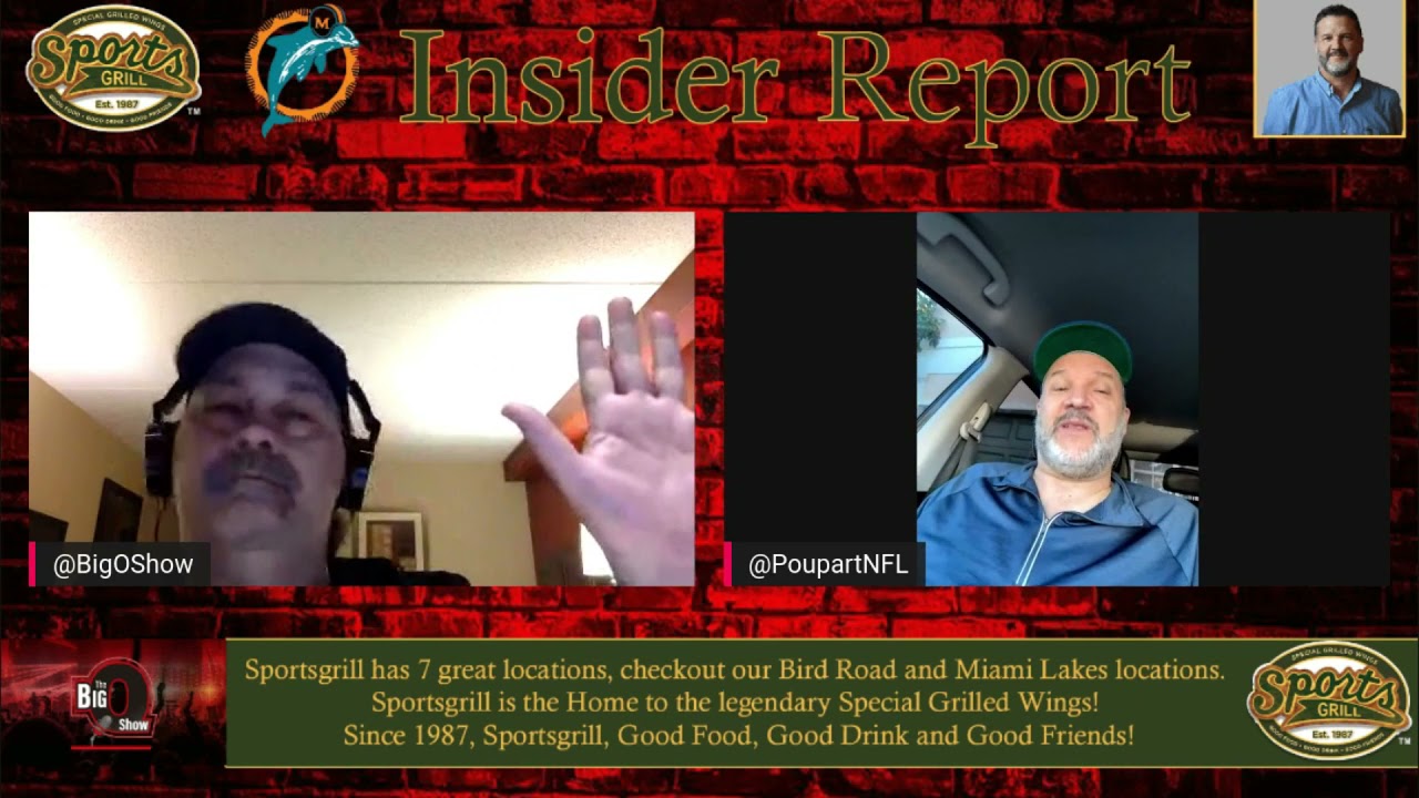 The Sports Grill Miami Dolphins Insiders Report w/ Alain Poupart 12 01 2021