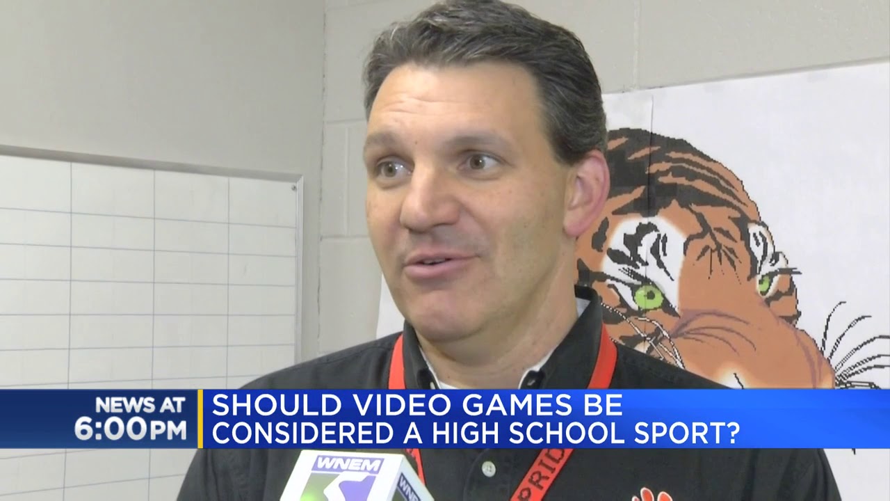 Should video games be considered a high school sport? YouTube
