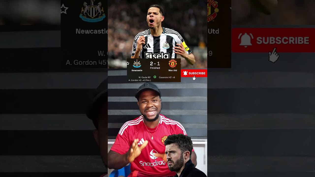 Tonight hurts!! NEWCASTLE 2 vs 1 MAN UNITED FT. Full analysis 💯 #mrbuks #manchesterunited 