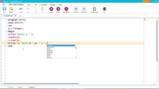 programmation pascal fonction sqr