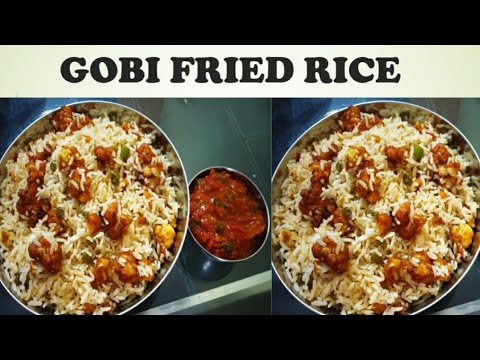 Gobi Fried Rice|Cauliflower Fried Rice|Gobi Rice| LOCKDOWN RECIPE ...