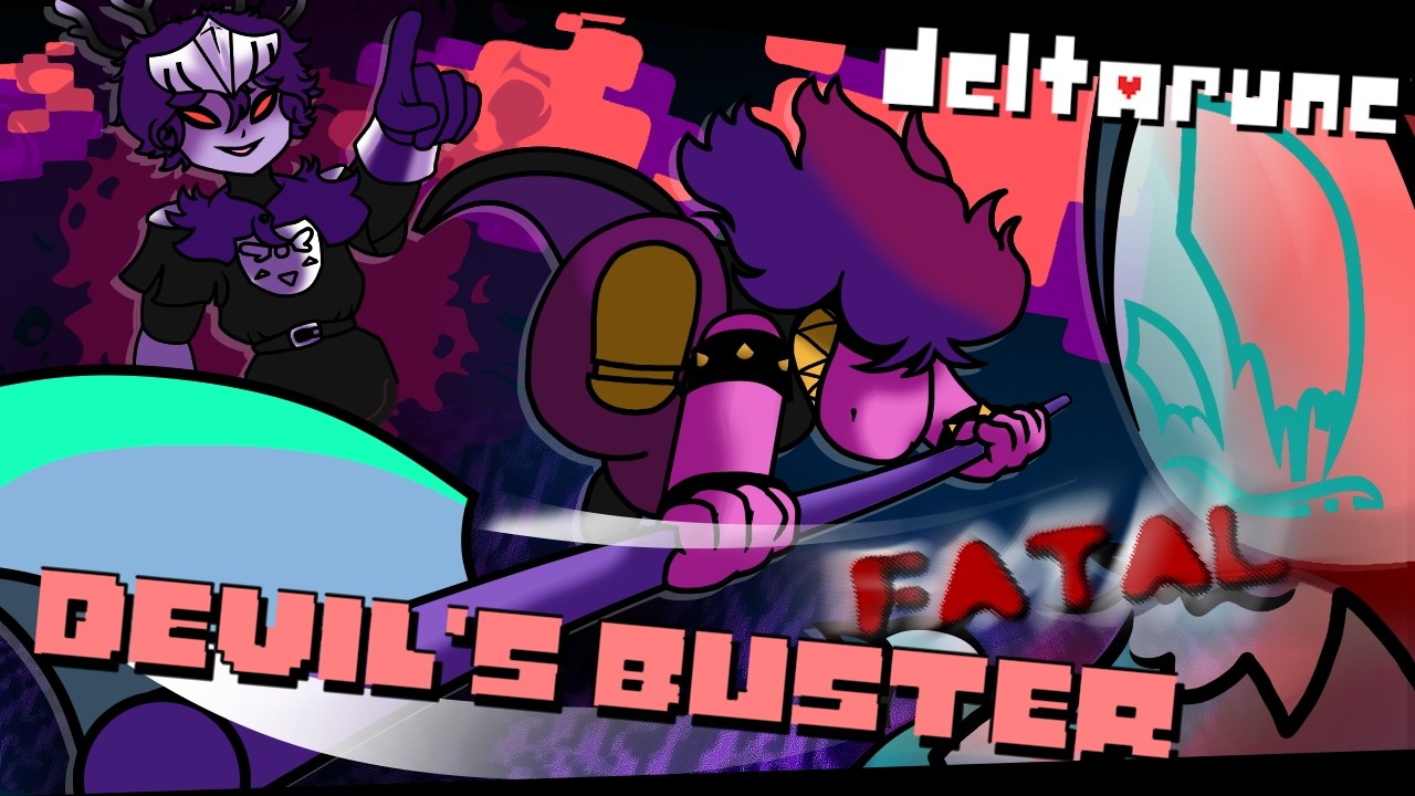 The DEVIL'S MIGHT Thrashes Them ALL [DELTARUNE Chapter 1 – Devil Buster Mod Showcase]