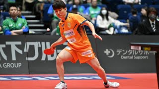 英田理志 スーパープレー&ヒーローインタビュー 木下マイスター東京 vs 静岡ジェード ノジマTリーグ2024-2025 2024年12月7日 平塚総合体育館 【卓球 Tリーグ公式】
