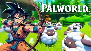 Goku And Pals Play PALWORLD | TOO MANY PALS!!!