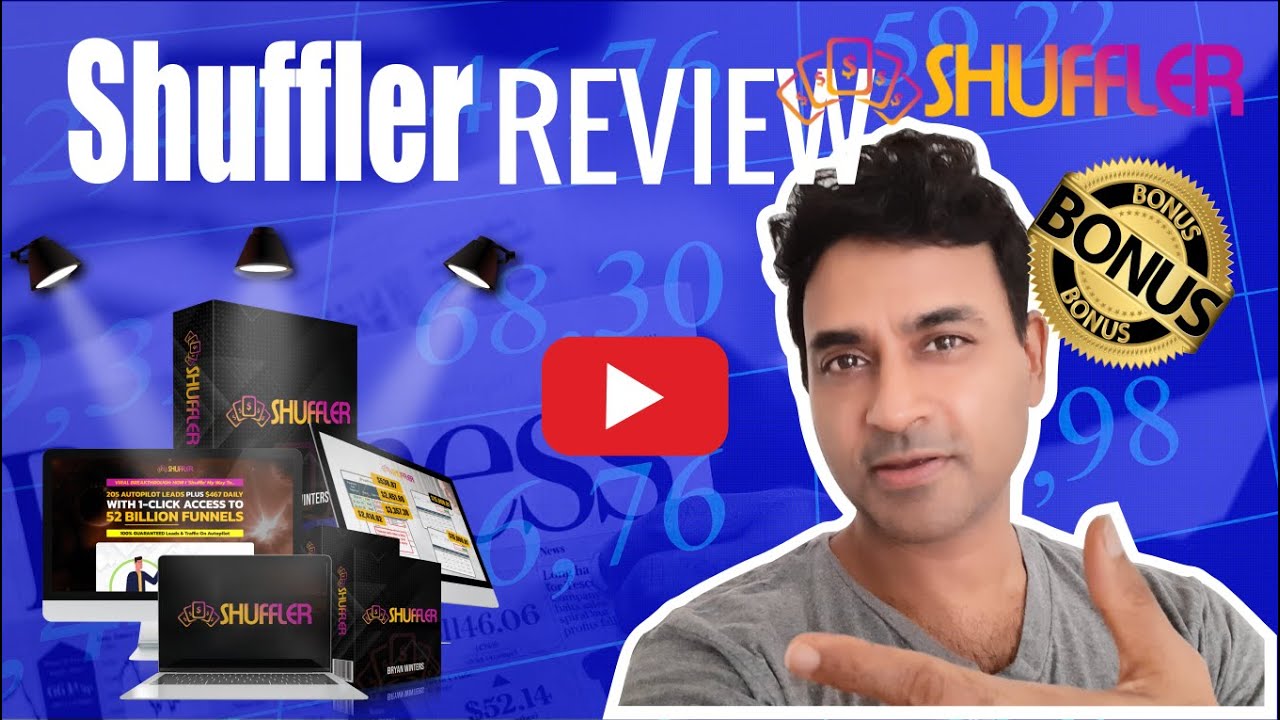 Shuffler Review 💰 DFY email list building tool💰 🛒 DON'T BUY till you have seen my Bonuses 🛒