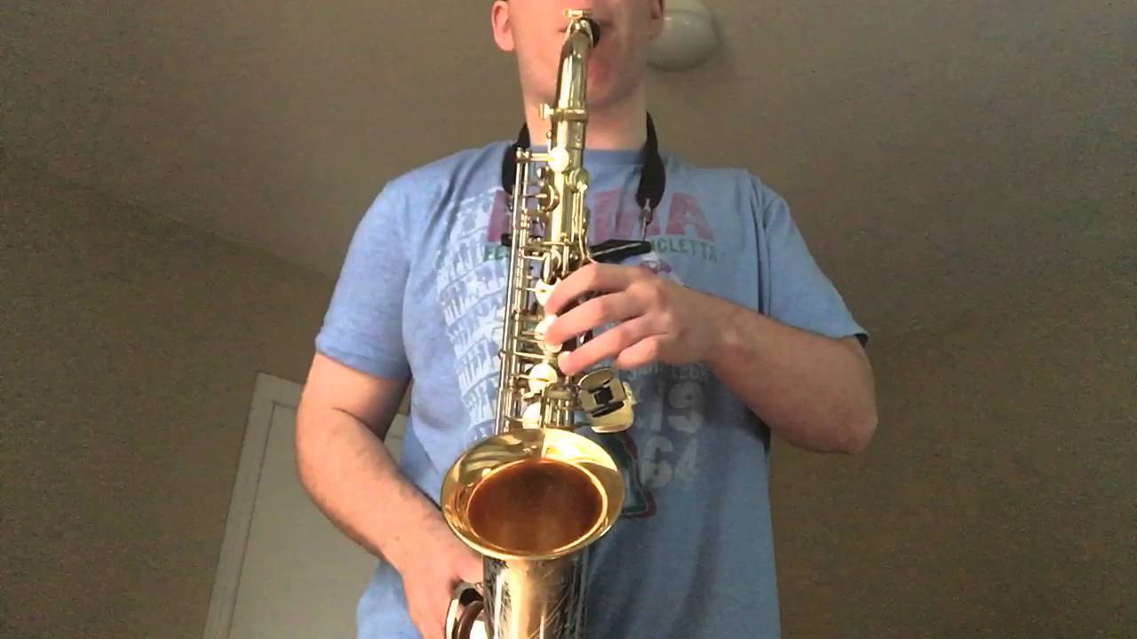 Silver Eagle Alto Saxophone Demonstration YouTube