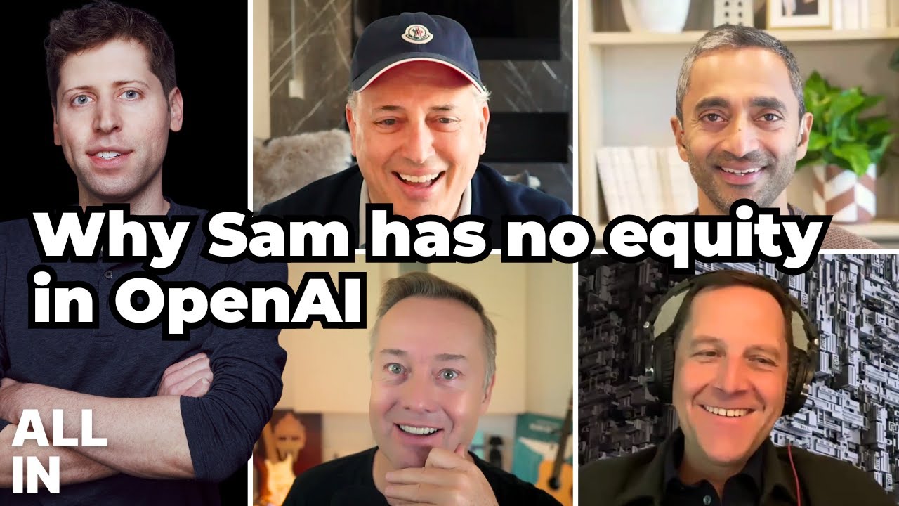 Sam Altman explains why he has no equity at OpenAI - YouTube