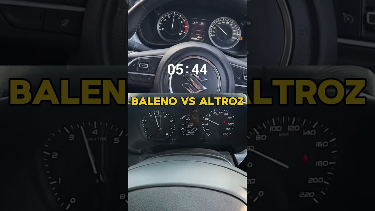 Baleno vs Altroz 