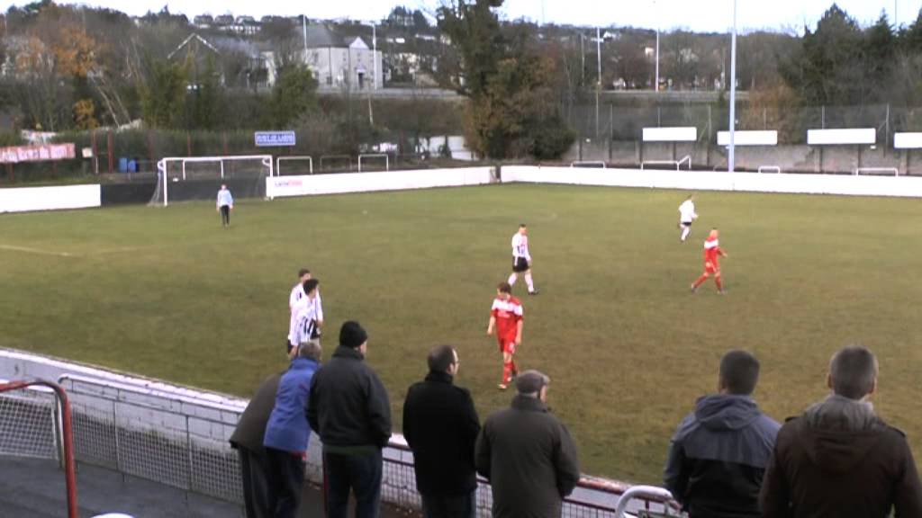 larne v dergview football score