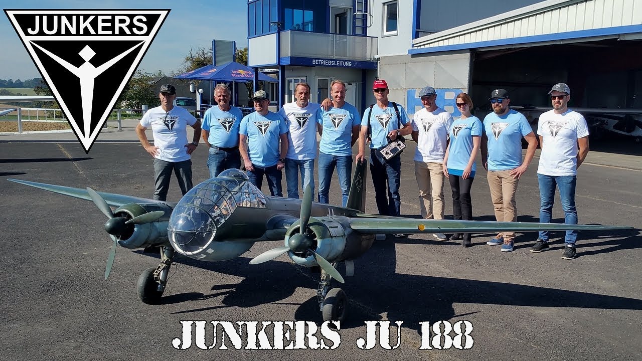 GIANT RC JUNKERS JU-188 MAIDEN