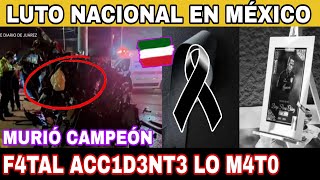 Hoy Mexico Esta De Luto Murio Famoso En F4T4L Accid3Nte Duro Golpe Lo Dejo Sin Vi-Da Todos Lo Lloran