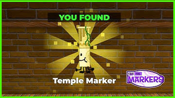 How To Get The Temple Marker in Find The Markers | Roblox