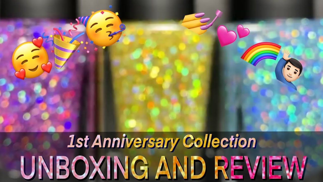 HOLO TACO 1st Anniversary Collection / UNBOX SWATCH & REVIEW