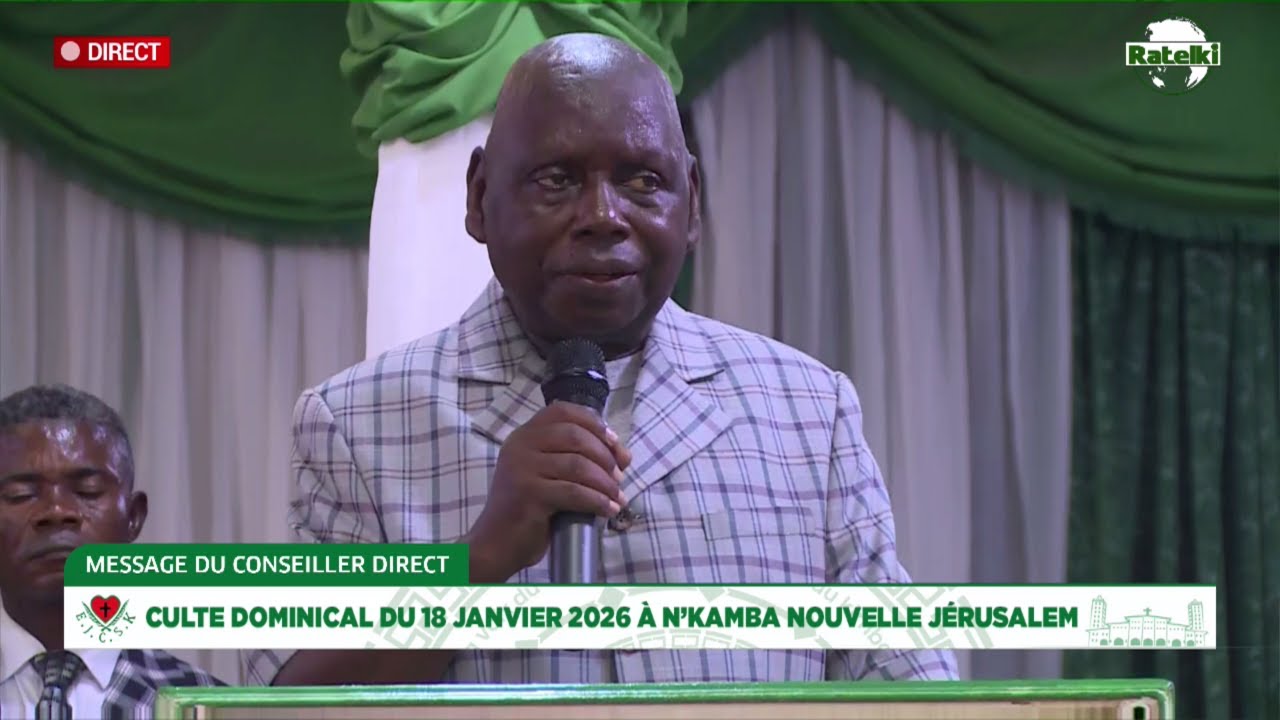 MESSAGE DOMINICAL DU CONSEILLER DIRECT PAPA ANDRE MBENZA DU 18 JANVIER 2026 A NKAMBA
