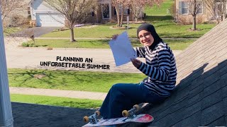 i made a summer (skate) bucket list