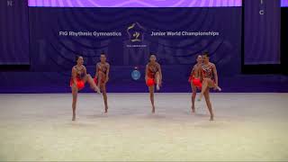 United States Of America Usa - 2023 Rhythmic Junior Worlds Qualifications 5Ba Group