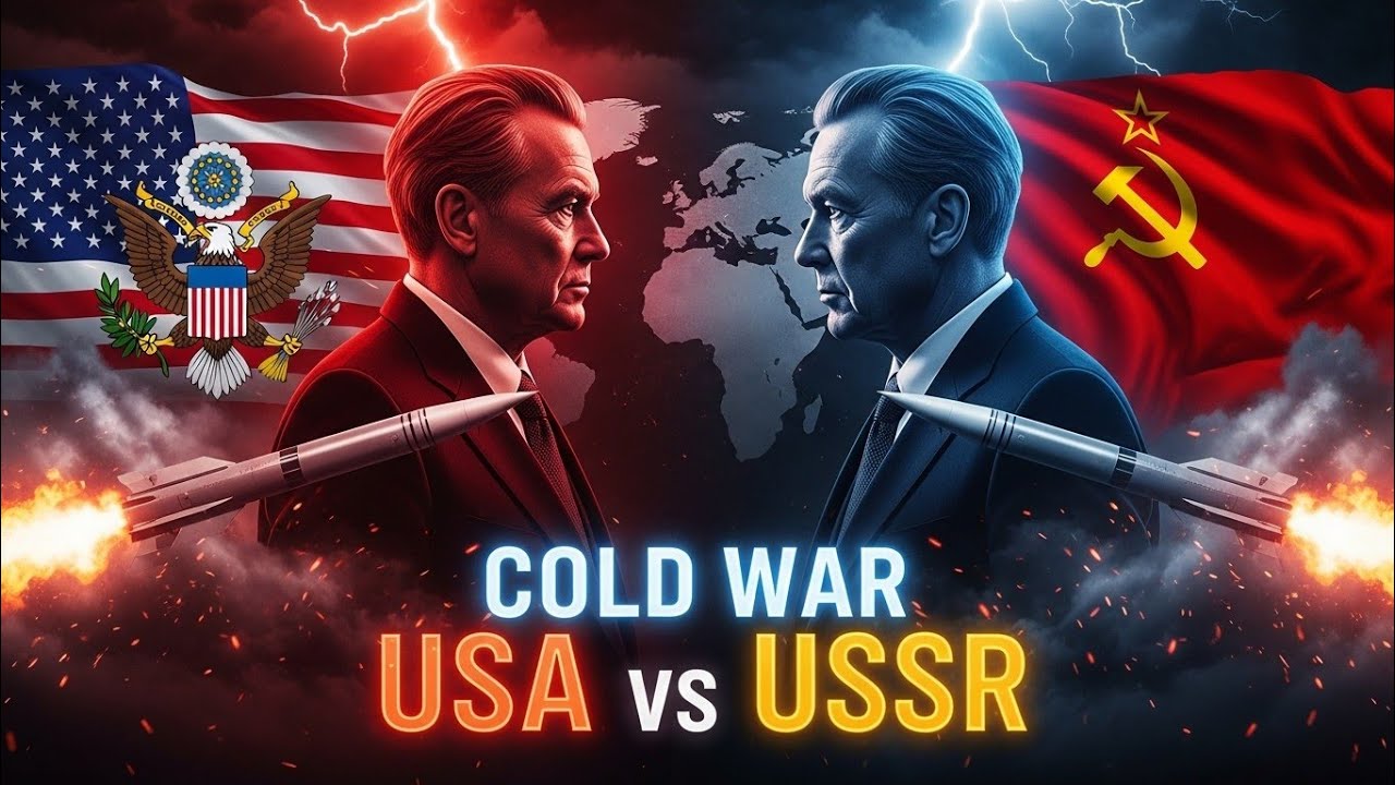Cold War Explained | USA vs USSR | Class 8 Pearson History | Easy ...