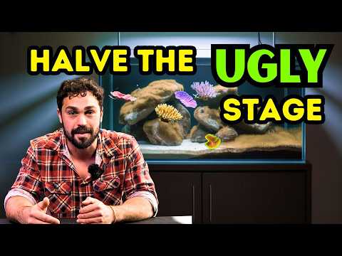 New Reef Tank Ugly Stage NO MORE!