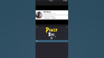 Power bins in DaVinci Resolve