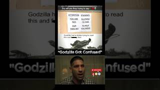 Godzilla Got Lost 💀 #memes #viralshorts