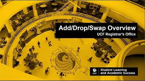 Add/Drop/Swap Overview