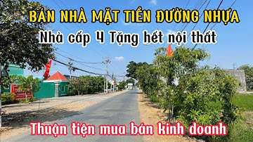 ❤ BÁN NHÀ MẶT TIỀN ĐƯỜNG NHỰA | Giá tốt nhất thị trường  | Thuận tiện mua bán kinh doanh