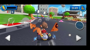 Boom Karts - Multiplayer Kart Racing gameplay part 5 android game and online challenging game