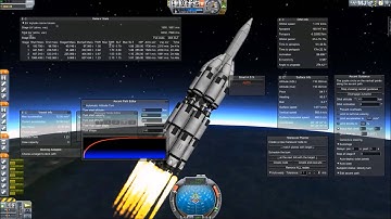 KSP 75t Payload To Orbit w/ Stock Parts in RSS