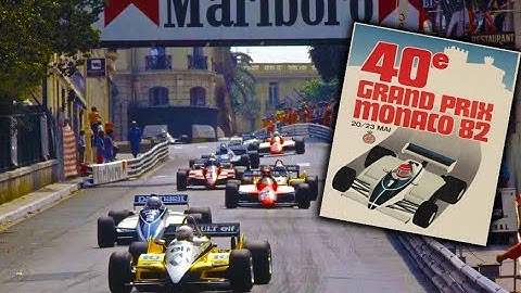F1 /// Monaco (Monaco GP) 1982 Full Race | Historic Video Archive