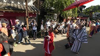 4K・ 【4K】Oiran procession in Nikko Edo Wonderland