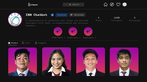 IBM Watson Chatbot Demonstration