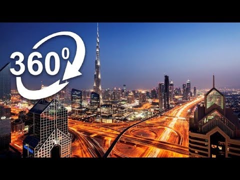 (4K) 360: Highways of Dubai in motion – Visit Dubai