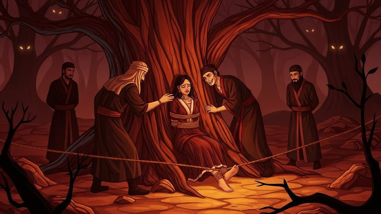 قيدوها في الغابة لتأكلها الوحوش، ولكن ما فعلته الذئاب أصابهم بالجنون