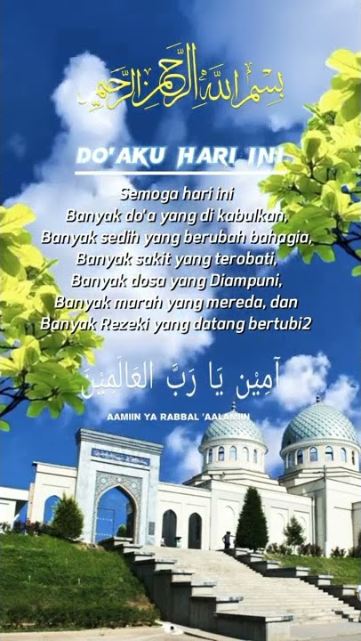 Status wa sholawat pagi.