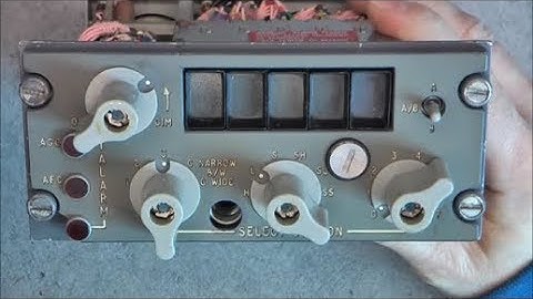 A Loran indicator panel with IEE 340 projection displays.