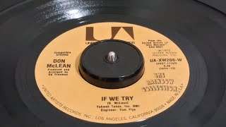 Don McLean - If We Try (Single Version) screenshot 4