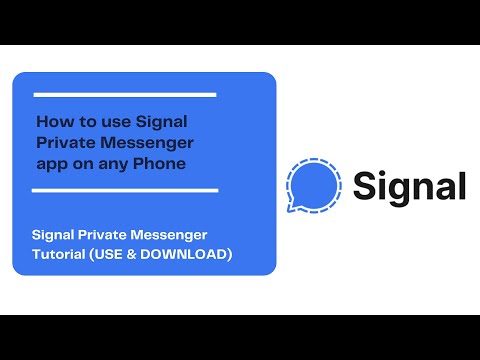 How to: Use Signal Private Messenger?|Setup Signal App on any Phone 2021/How does signal app work