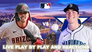 Arizona Diamondbacks vs Seattle Mariners Live Play-By-Play & Reactions