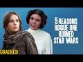 5 Reasons Rogue One Ruined Star Wars - Reckless Disagreement (Tarkin, Princess Leia)