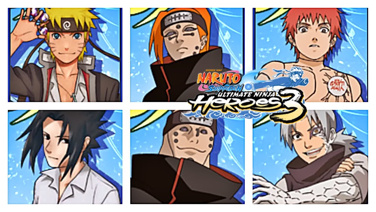 naruto shippuden ultimate ninja heroes 3