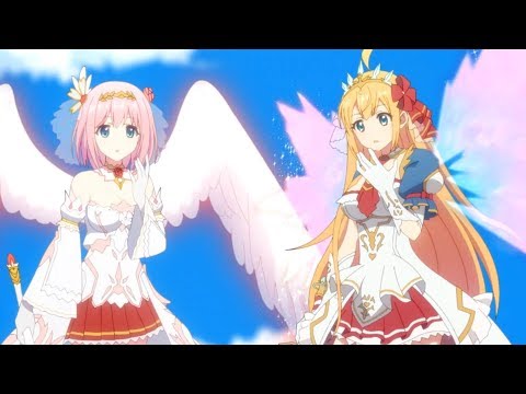 プリンセスコネクトRe.Dive ペコリーヌ　ユイ　萌姫連合 Amazon.co.jp: ＊ プリコネ ユイ ペコリーヌ B2タペストリー