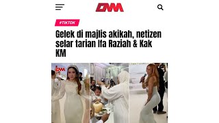 Gelek Di Majlis Akikah, Netizen Selar Tarian Ifa Raziah & Kak Km