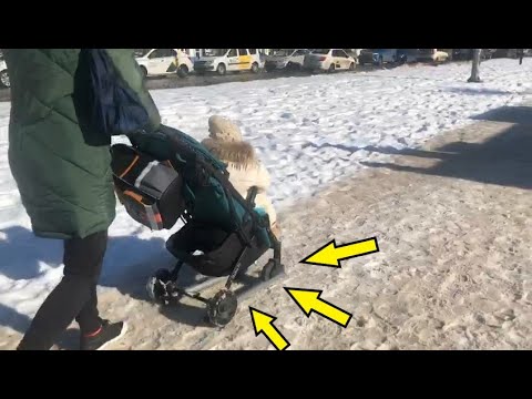 Санки из Коляски (ЛЕГКО!)