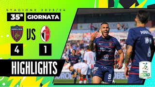 Cosenza vs Bari 4-1 | Prestazione super dei Lupi al Marulla | HIGHLIGHTS SERIE BKT 2023 - 2024 Resimi