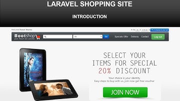 Introduction | laravel 8 ecommerce site project tutorial introduction video with source code hindi