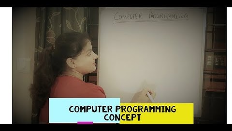 Computer Programming Concept - Part 1 || SNEHA MALIK