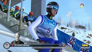 Olympic Ski Jumping Trials | Michael Glasder Jumps To Olympic Debut At Age 28